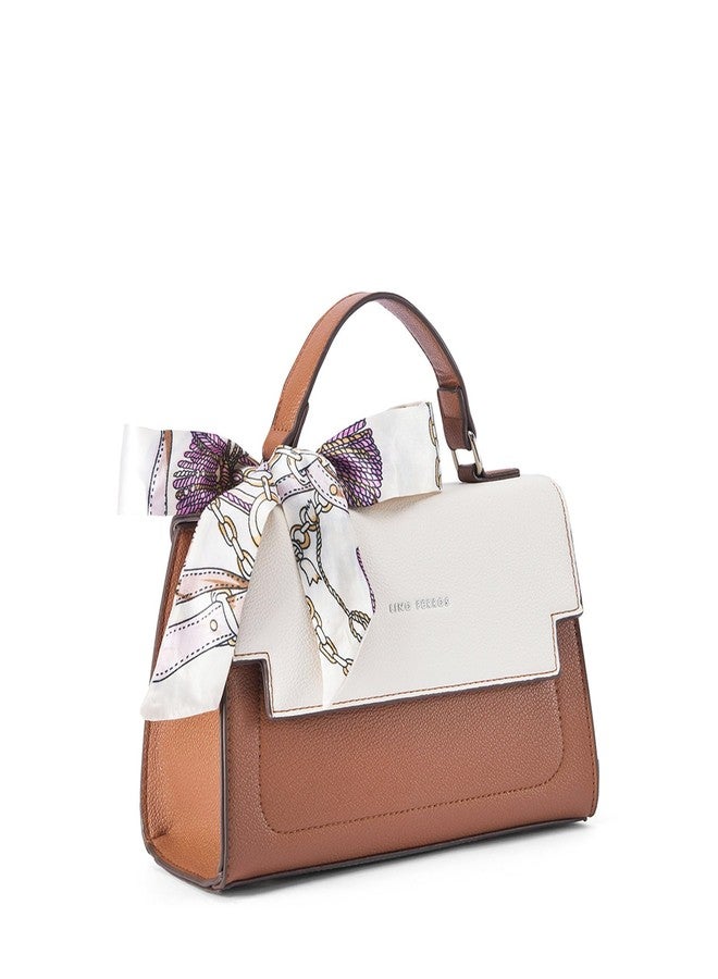 Lino Perros Monroe Silk Tan Sling Bag - Image 2